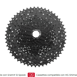 pacha sun race cassette cs mz600 11/51 12vel, black